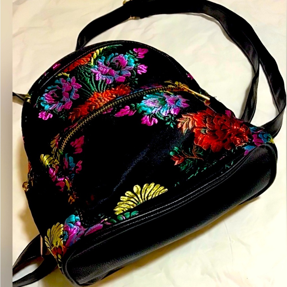 Charlotte Russe Floral Mini Backpack
